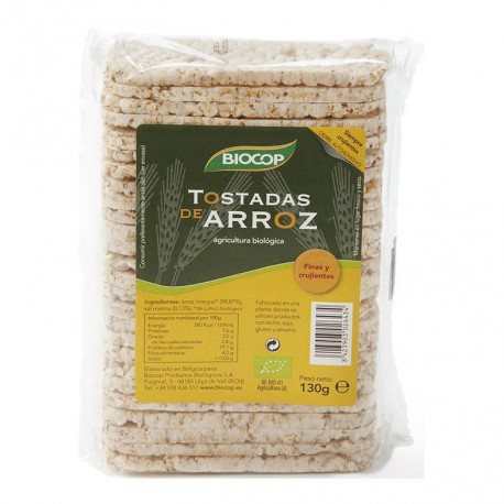 BIOCOP TOSTADAS DE ARROZ 130G