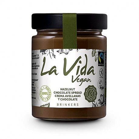 BIOCOP CREMA CHOCOLATE AVELLANAS LA VIDA VEGAN 270G