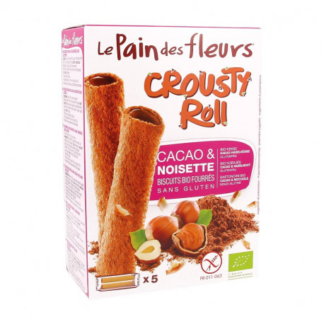 BIOCOP CROUSTY ROLL CACAO AVELLANA LE PAIN DES FLEURS 125G