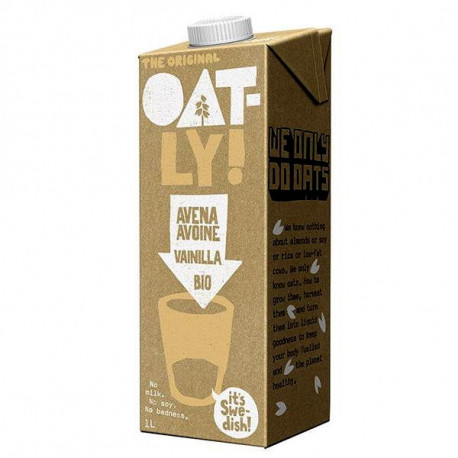 BIOCOP BEBIDA AVENA OATLY BIO 1L VAINILLA