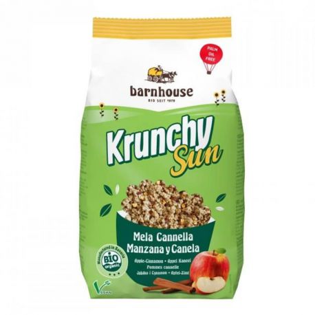 BIOCOP MUESLI KRUNCHY MANZANA CANELA BARNHOUSE 375G