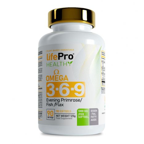 LIFE PRO OMEGA 3-6-9 90CAPS