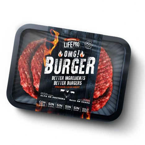 LIFE PRO PROTEIN BURGER POLLO 4X100G