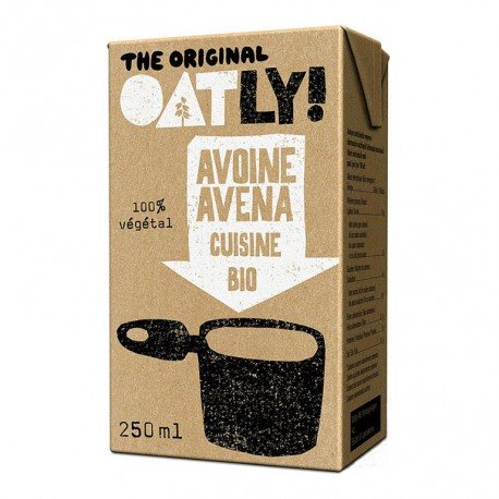 BIOCOP CREMA DE AVENA LIGERA CUISINE OATLY BIO 250ML