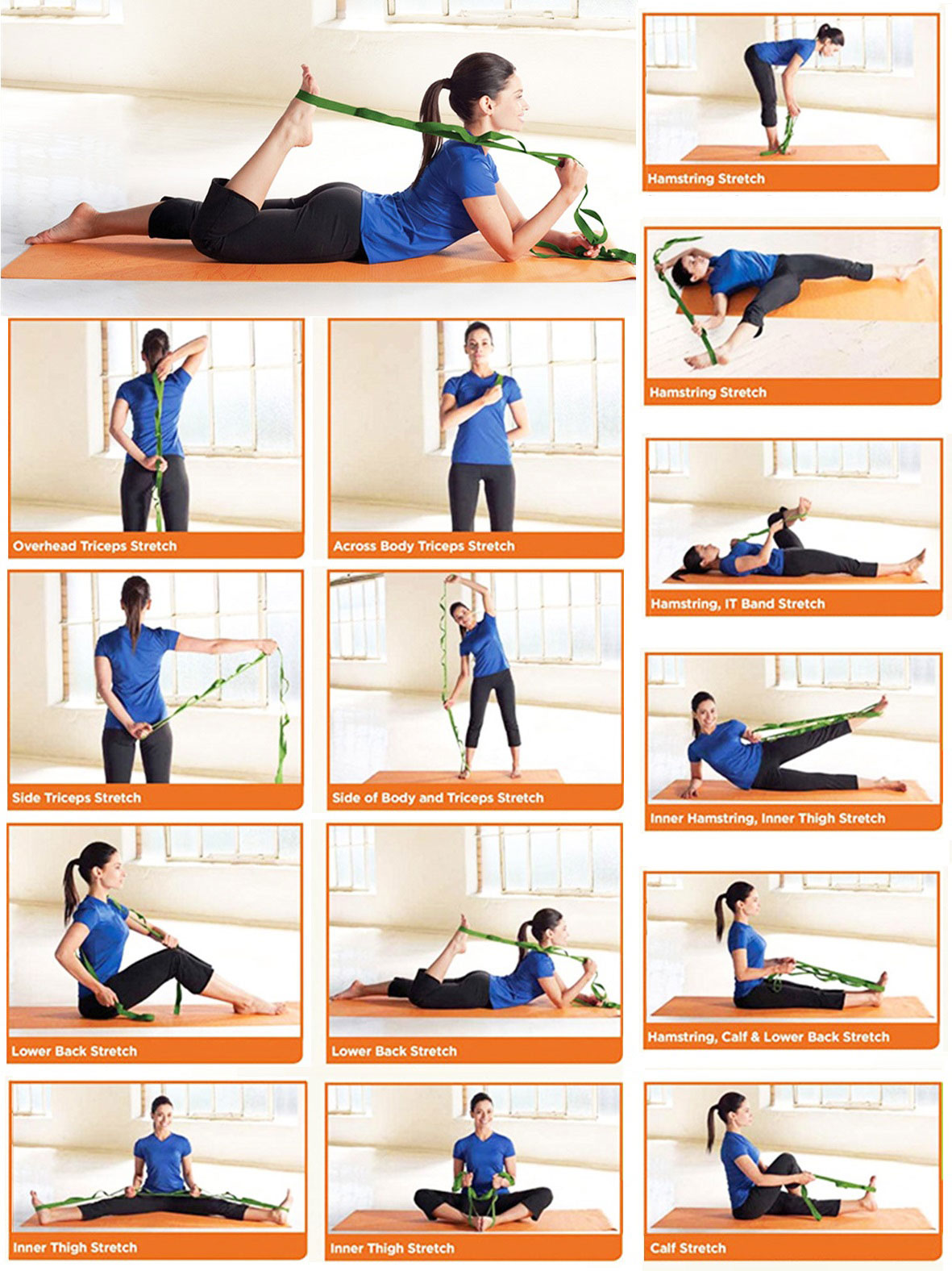 10 FORMAS de usar el CINTURÓN de Yoga para mejorar tus Posturas